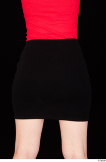 Charlie Red black skirt business dressed hips 0005.jpg